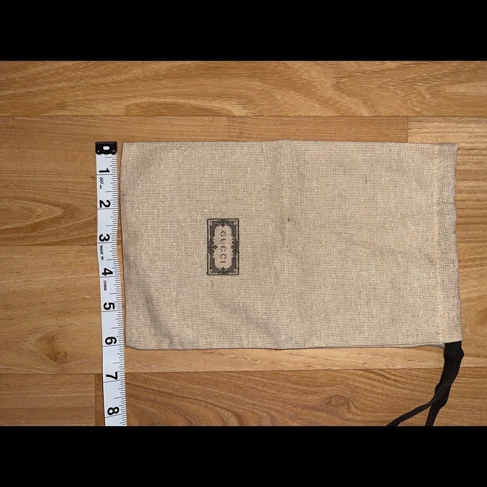 Brown and Black Small Gucci Dustbag Brown and Black Small Gucci Dustbag - Picture 8 of 8